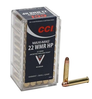 CCI Maxi-Mag 22wmr HP 40gr