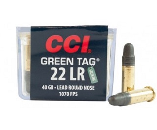 CCI Green Tag 22lr 40gr