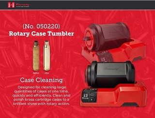 Hornady Rotary Case Tumbler 110v