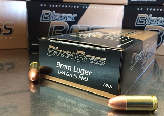 Blazer Brass 9mm 124gr / 1000