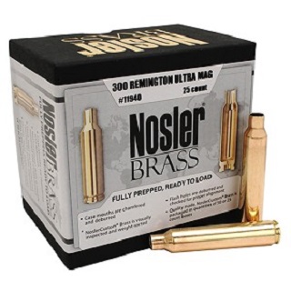 Douilles Nosler 300 Rem Ultra Mag