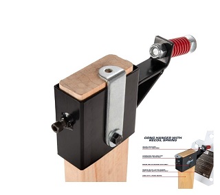 Allen EZ Aim Steel Gong Hanger Target with Recoil Spring, For 2