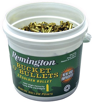 Remington Golden Bullet Bucket 22LR 36gr (1400)