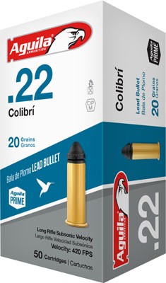 Aguila Colibri 22lr 20gr