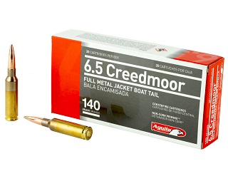 Aguila 6.5Creedmoor 140gr FMJ-BT