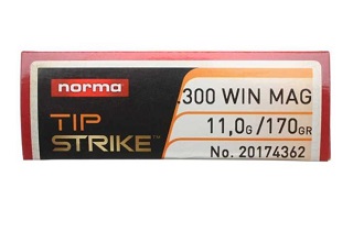 NORMA TIPSTRIKE 300WIN 11.0G/170GR