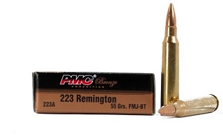 PMC 223REM 55gr FMJ-BT