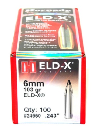 Hornady - .243 DIA 103gr ELD-X