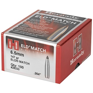 Hornady - .264 DIA 147gr ELD-Match