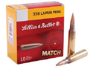 Sellier & Bellot 338 lapua mag 250gr HPBT