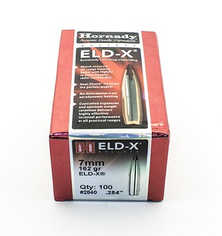 Hornady - .284 DIA 7MM 162gr ELD-X