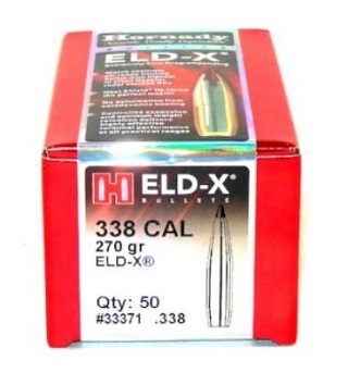 Hornady - .338 DIA 270gr ELD-X