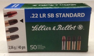 Sellier & Bellot 22lr SB Standard 40gr