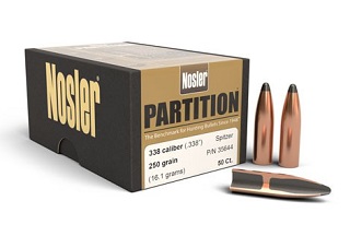 Nosler - .338 250gr Patrition Spitzer