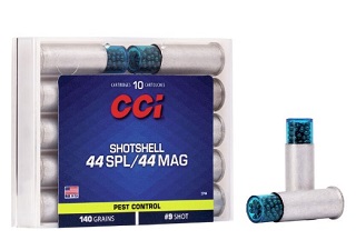 CCI Pest Control Shotshell 44mag 140gr #9 Shot