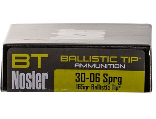 Nosler Ballistic Tip 30-06spring 165gr