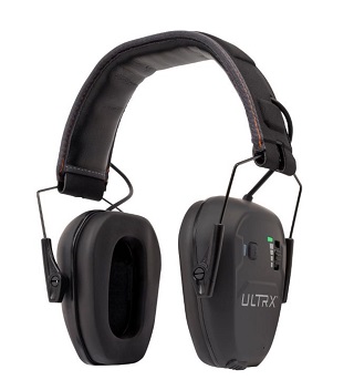 ULTRX Bionic Bluetooth Passive Earmuff, Midnight Gray