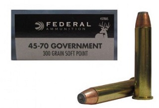 Federal 45-70 govt 300gr Soft Point