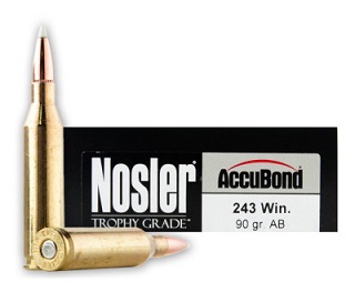 Nosler Trophy Grade 243win 90gr Accubond