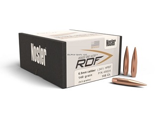 Nosler - .264 cal 6.5mm 140gr Reduced Drag Factor HPBT