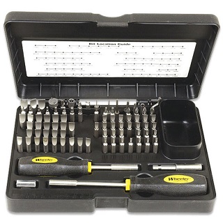 Wheeler Deluxe Gunsmithing 89 Pieces Screwdriver Kit