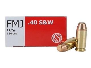 Sellier & Bellot .40 S&W FMJ 11,7g 180gr