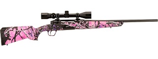 Savage Axis XP Compact 243win Muddy Girl Camo (kit)