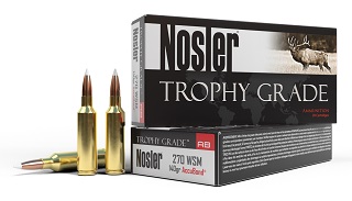 Nosler Trophy Grade 270wsm 140gr Accubond