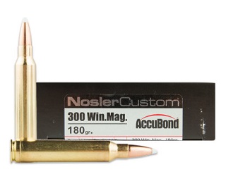 Nosler Trophy Grade 300 win mag 180gr Accubond