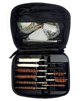 Bisley Shotgun Kit de nettoyage Calibre 12-Poche Zippée idéal Take Along Kit Voyage 