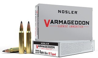 Nosler 223Rem 55gr Fb Tipped Varmageddon Ammunition