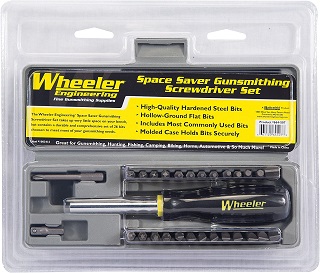 Wheeler Space Saver Screwdriver Set