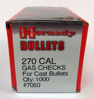 Hornady .270cal Gas Checks