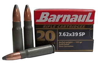 Barnaul 7.62x39 SP 125gr (Caisse)