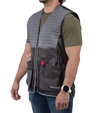 NEW Allen Company Competitor Shooting Vest, Fits XL/XXL, Gray