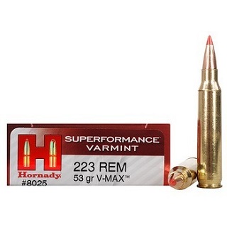 Hornady Superformance 223rem 53gr vmax