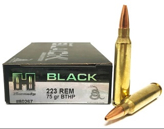 Hornady Black 223rem 75gr BTHP Match