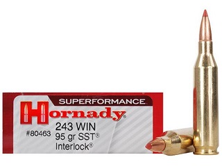 Hornady Superformance 243win 95gr SST Interlock