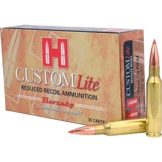 Hornady 7mm-08rem 120gr SST Custom Lite