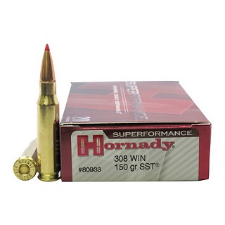 Hornady Superformance 308win 150gr SST