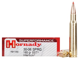 Hornady Superformance 30-06 Spring 165gr SST