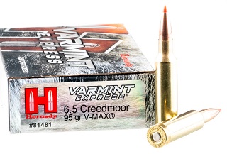 Hornady Varmint Express 6.5Creedmoor 95gr V-Max