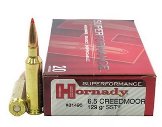 Hornady Superformance 6.5 Creedmoor 129gr SST