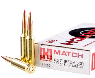 Hornady Match 6.5Creedmoor 147gr ELD Match