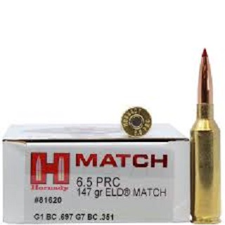 Hornady  Match 6.5 PRC, 147Gr ELD