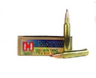 Hornady 300WinMag 178gr ELD Match