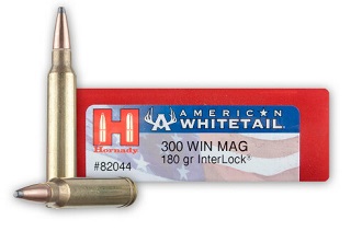 Hornady Whitetail 300winmag 180gr Interlock