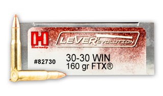 Hornady Leverevolution 30-30win 160gr