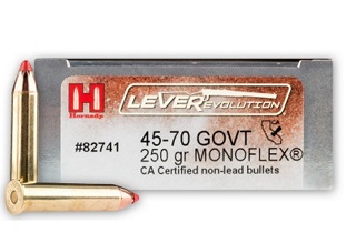 Hornady Leverevolution 45-70govt 250gr Monoflex