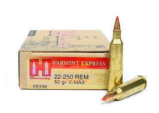 Hornady 22-250 Rem 50gr V max